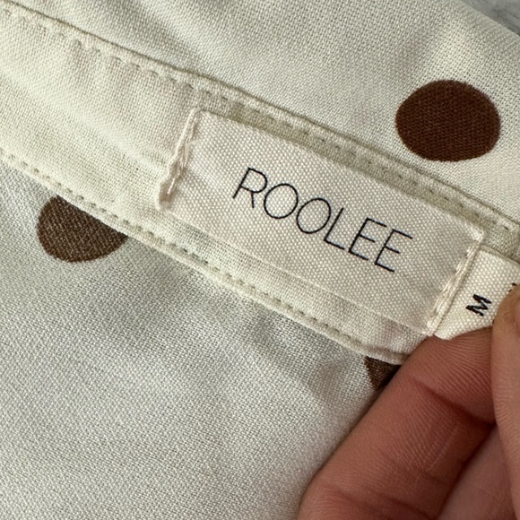 NWOT- ROOLEE Finsen Polka Dot Top - Picture 6 of 10